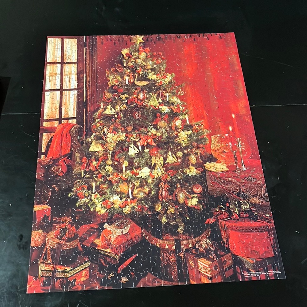 Vintage Springbok 1996 Victorian Christmas Tree Puzzle